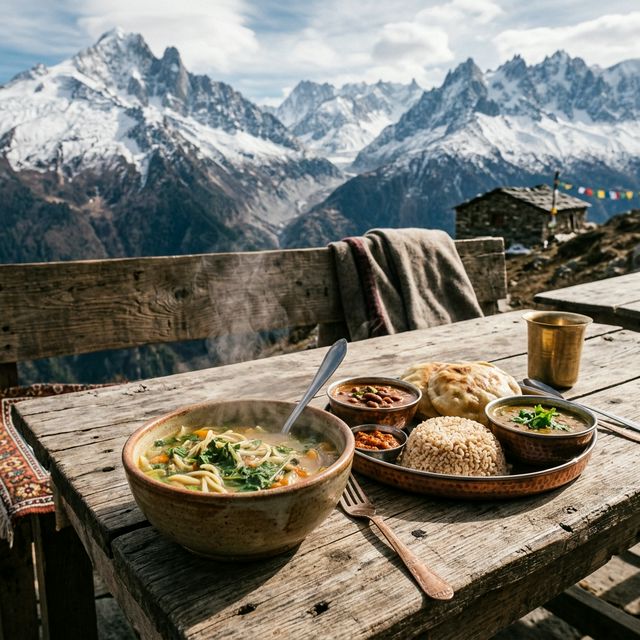 Hot Trekking Food